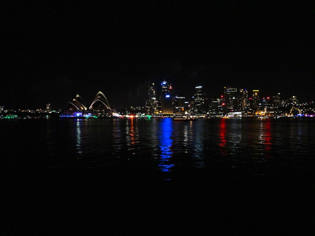 Midnight in Sydney