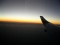 Flying home from Sydney