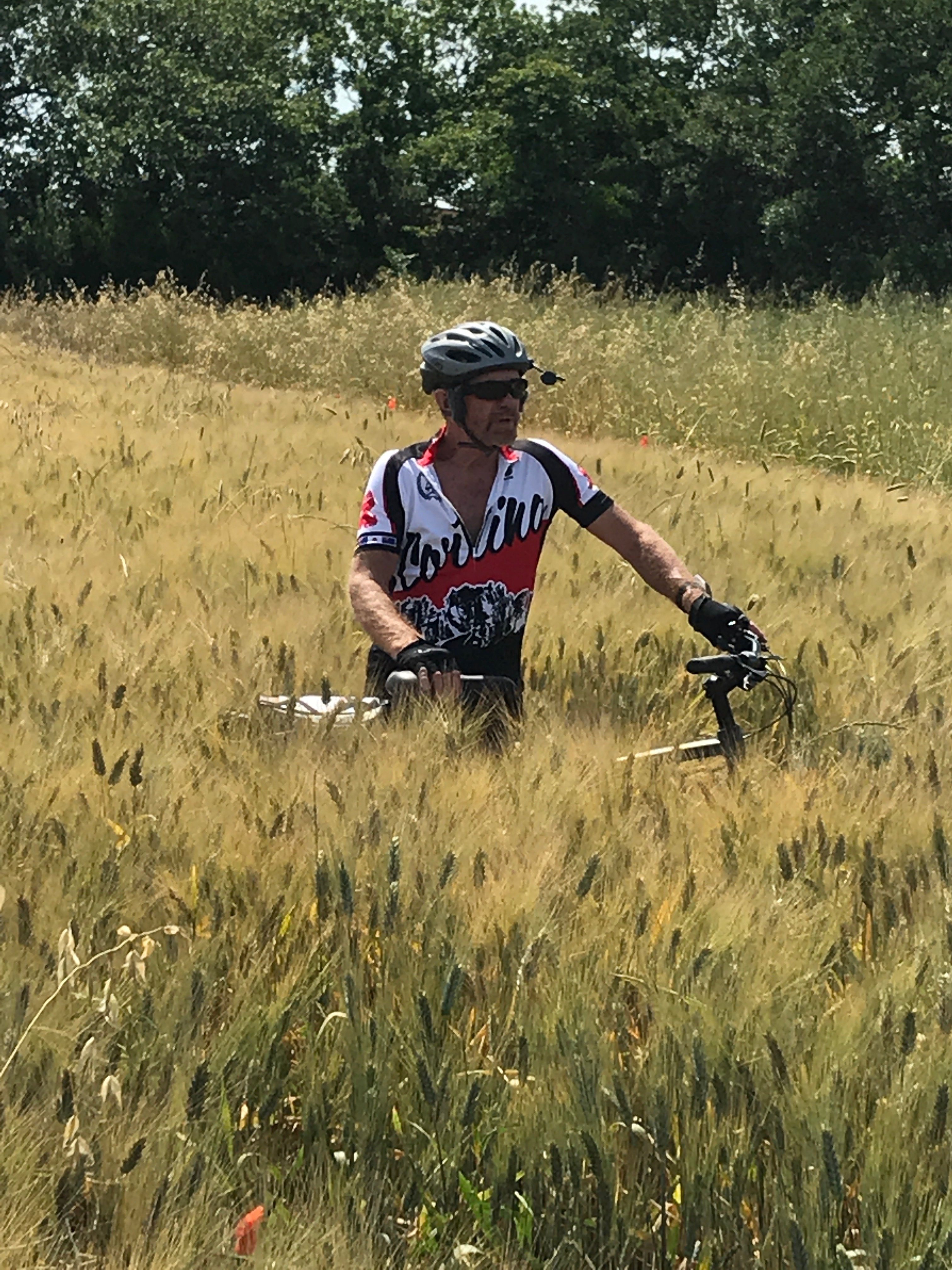I THINK I MISSED A TURN. BIKING IN PUGLIA, ITALY