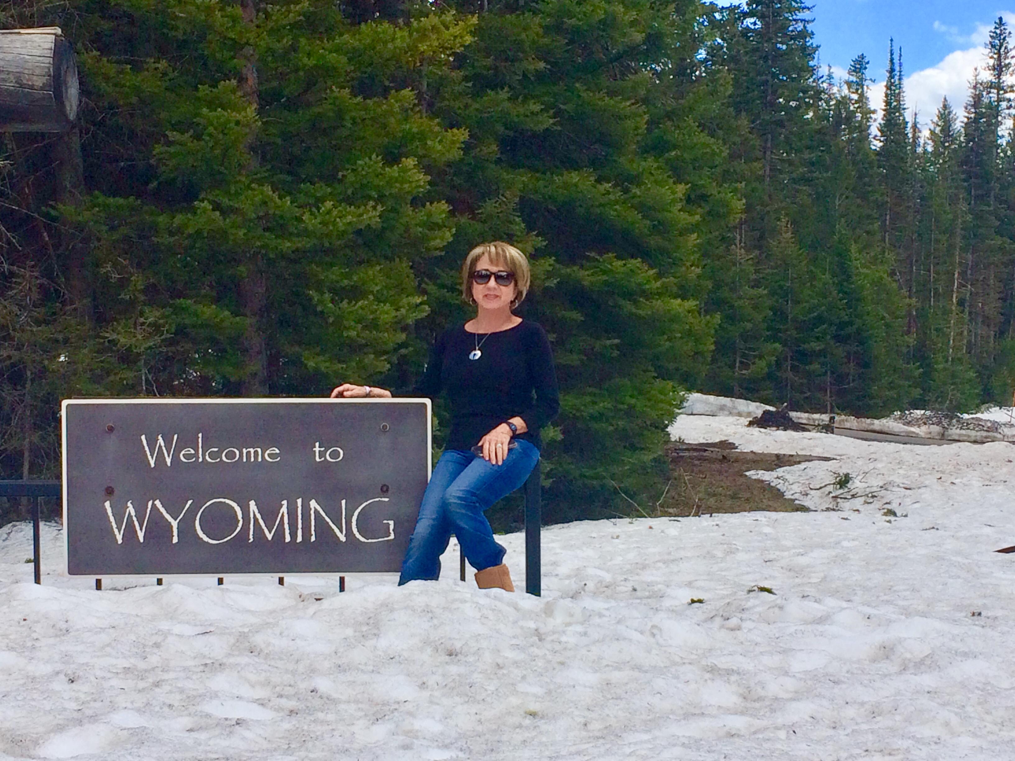 Spring in Wyoming. She still married me