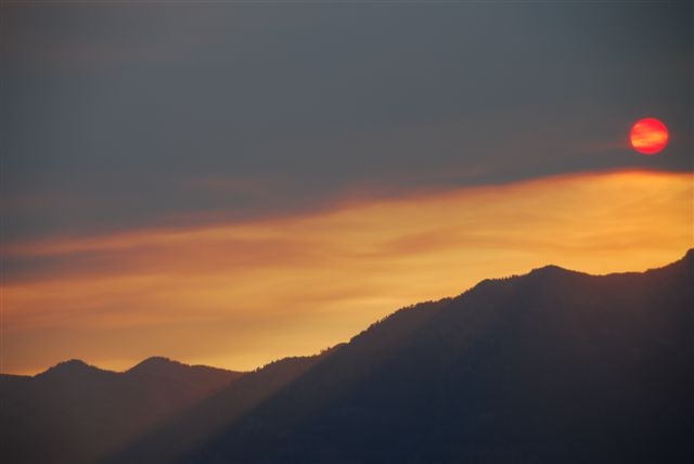mars over Teton National Park?