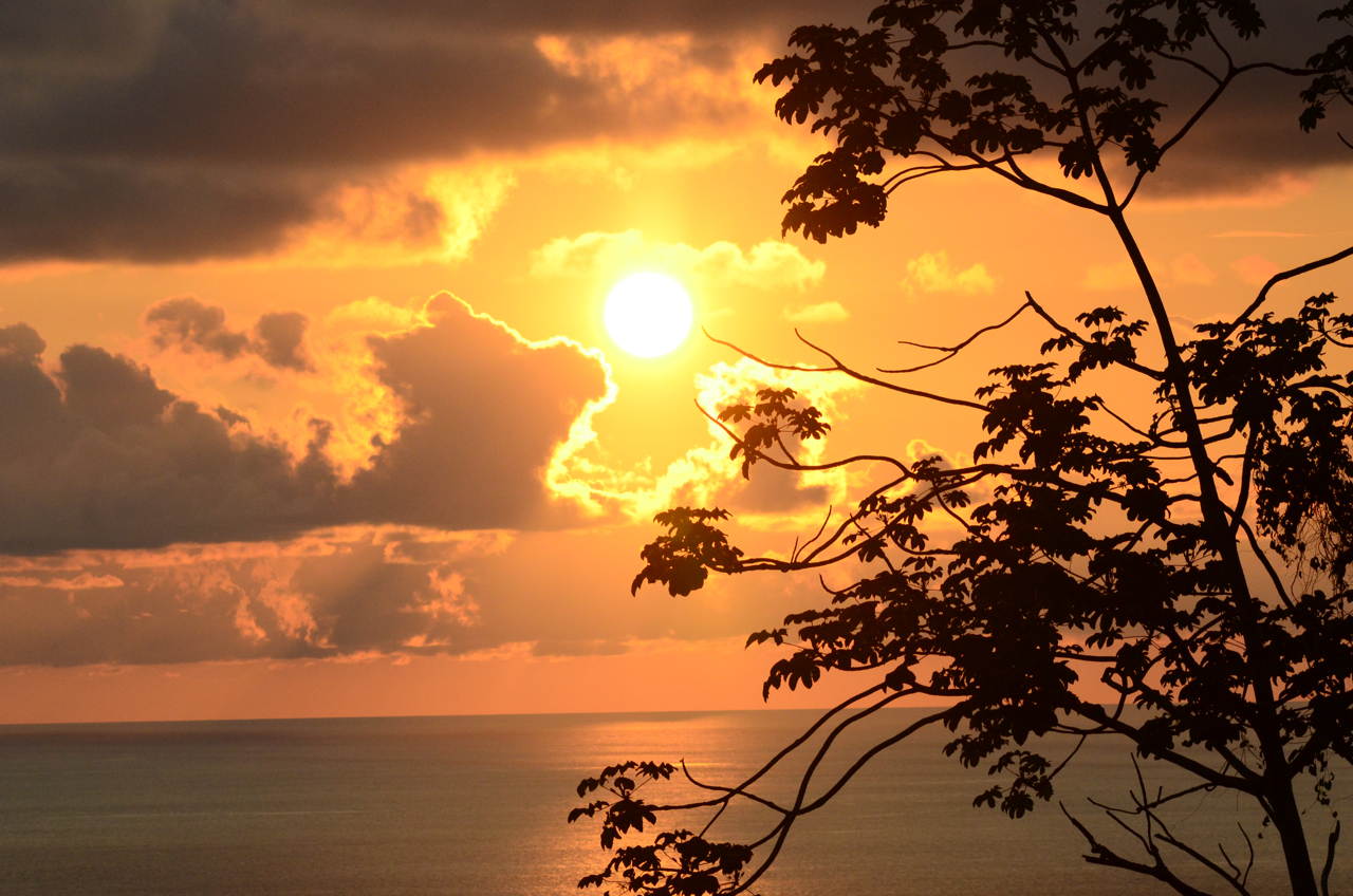 Ocean Sunset from Casa Mira Mar, Bosque Del Cabo, Costa Rica