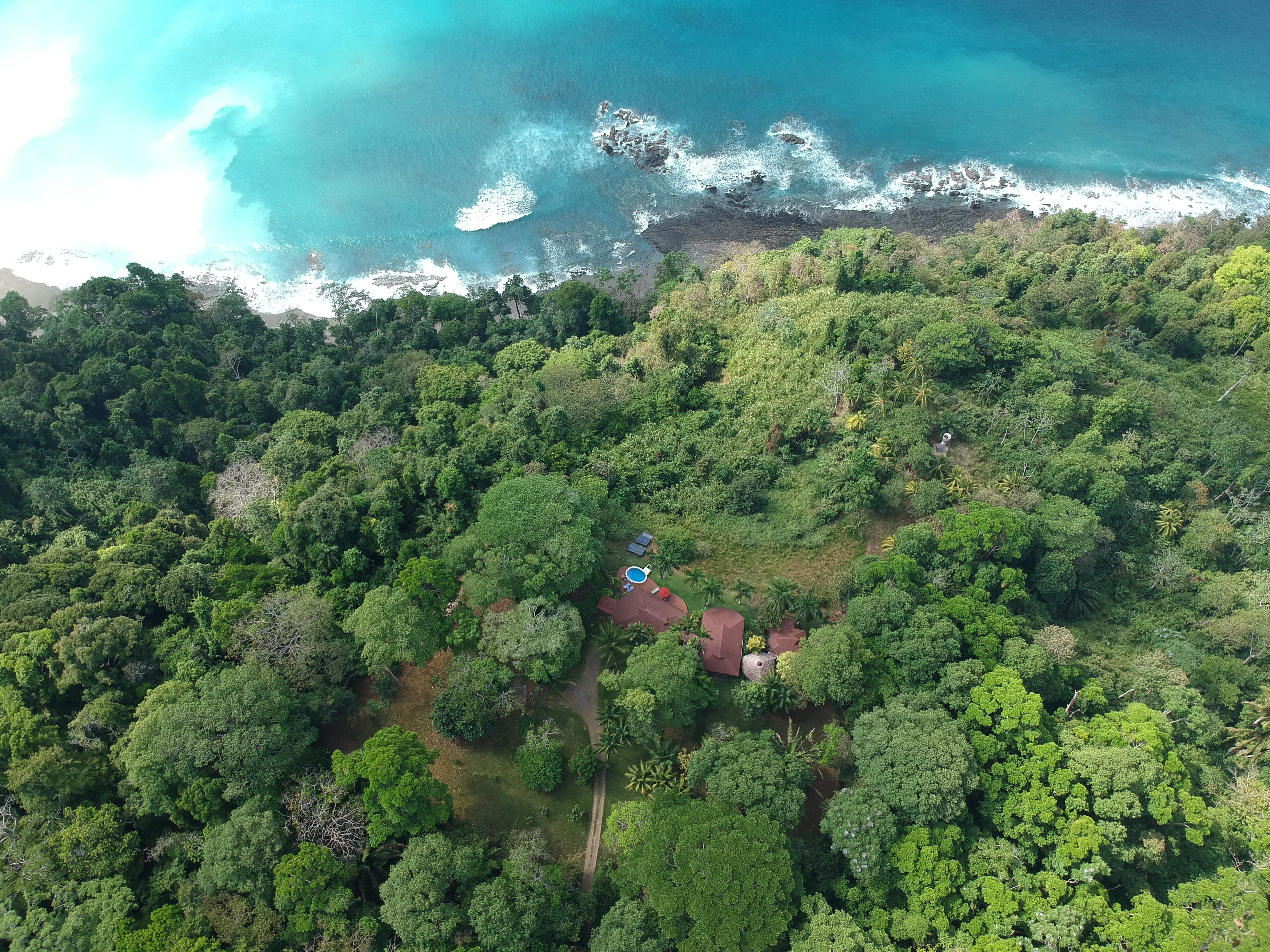CASA MIRA MAR FROM DRONE