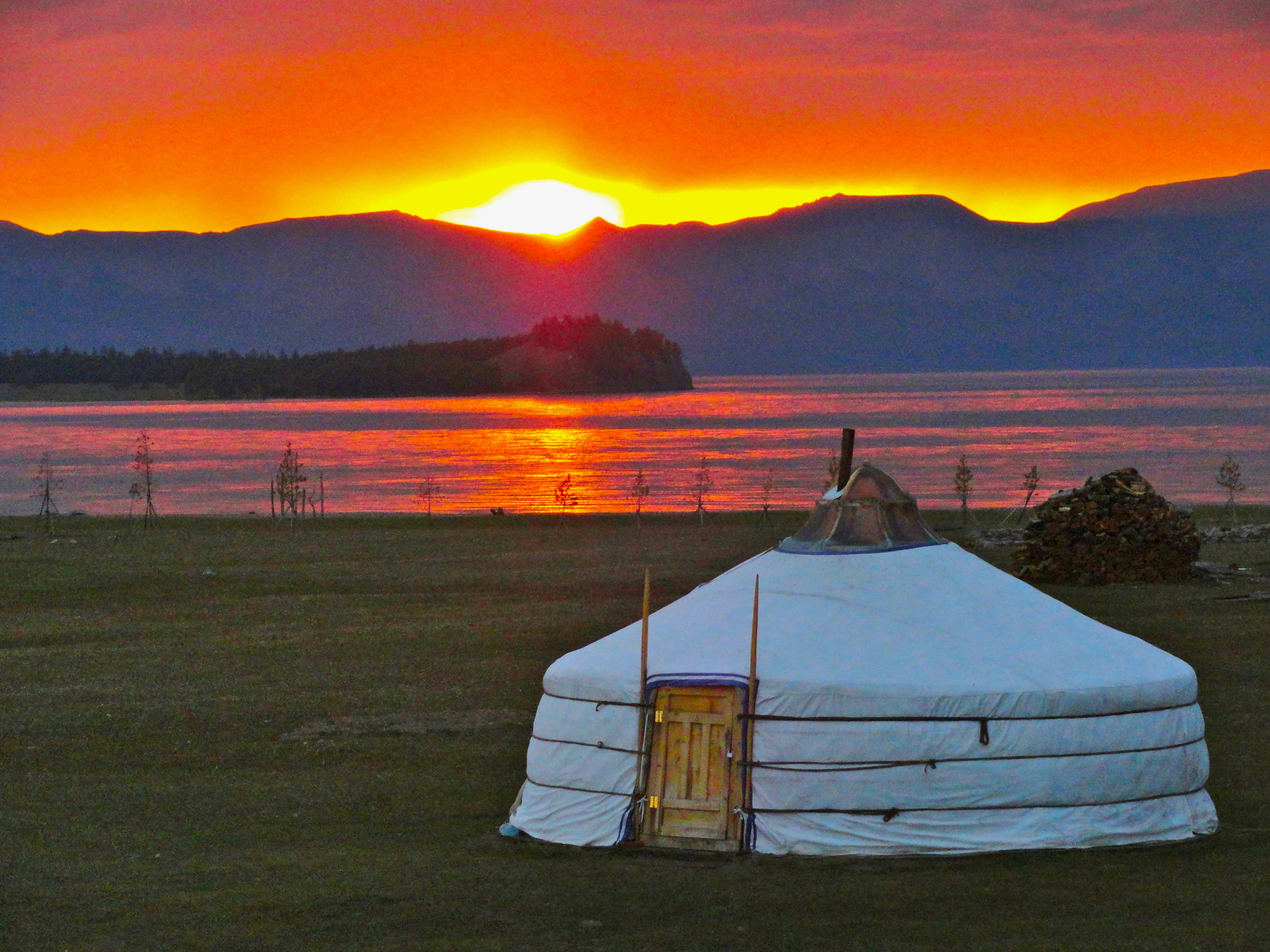 A YURT ON THE GOBI