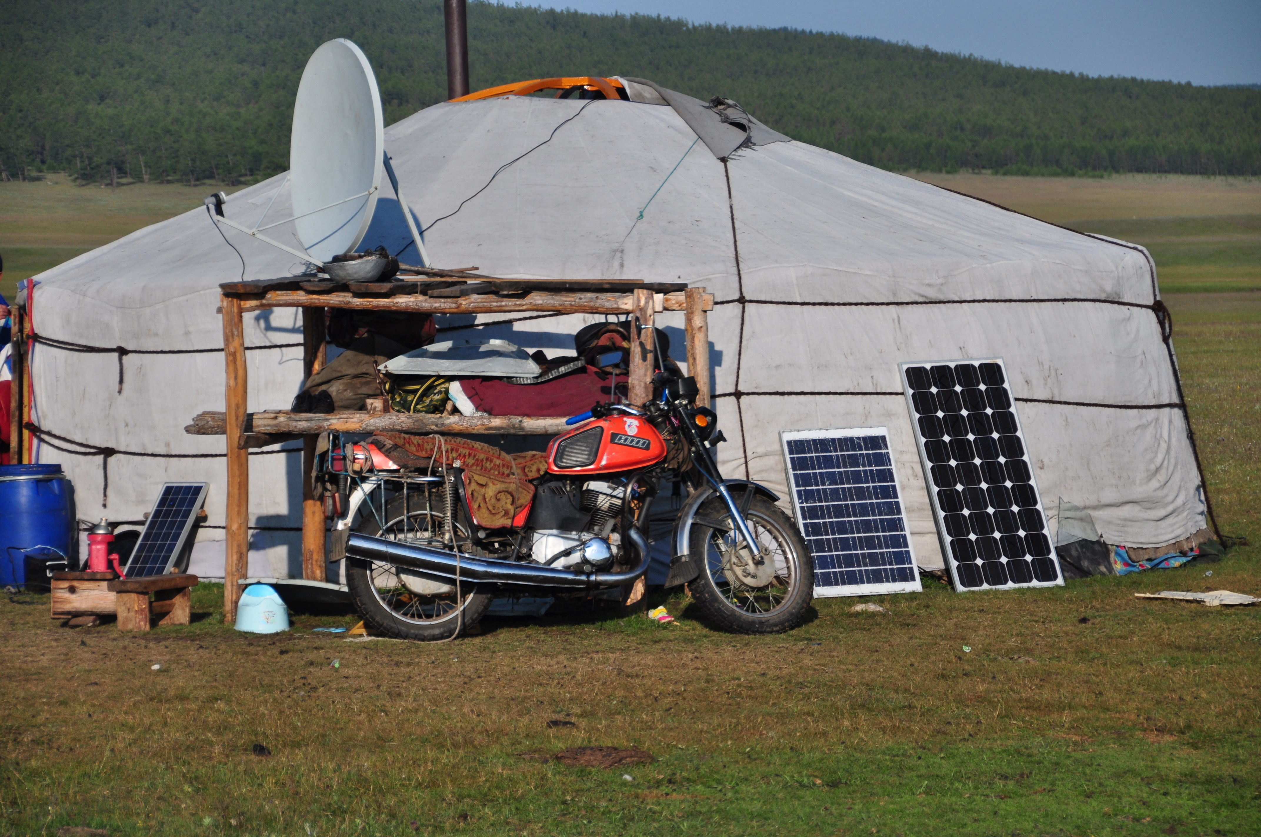 GOBI DESERT...ALL THE MODERN CONVENIENCES