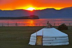 A YURT ON THE GOBI